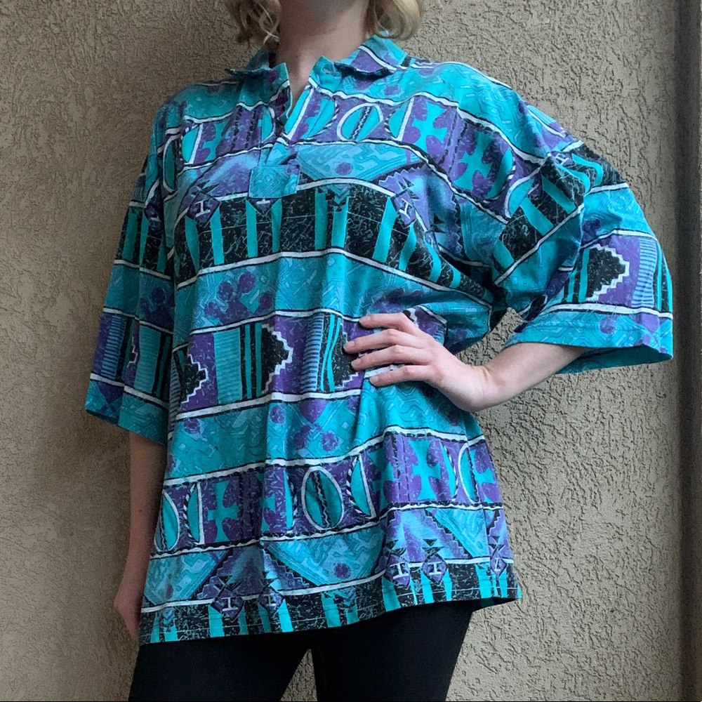 Oasis vintage Hawaiian tee